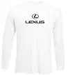 Лонгслив Lexus logo та назва Белый фото