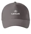 Кепка Lexus logo та назва Серый фото