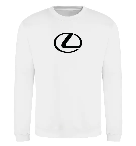 Свитшот Lexus logo Белый фото
