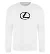 Свитшот Lexus logo Белый фото