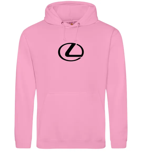 Мужская толстовка (худи) Lexus logo Розовый фото