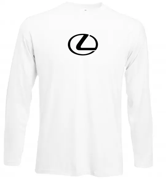 Лонгслив Lexus logo Белый фото