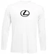 Лонгслив Lexus logo Белый фото