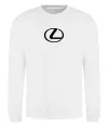 Свитшот Lexus logo Белый фото