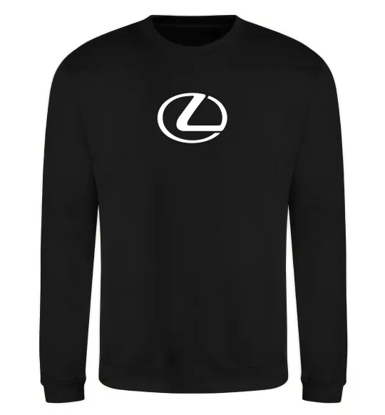 Свитшот Lexus logo Черный фото