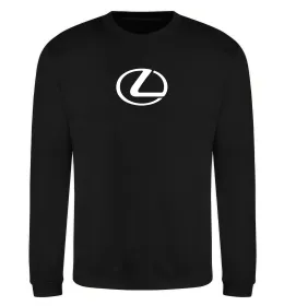 Свитшот Lexus logo Черный фото