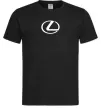 Мужская футболка Lexus logo Черный фото