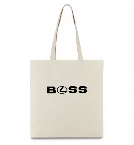 Эко-сумка Lexus boss Бежевый фото