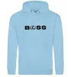 Мужская толстовка (худи) Lexus boss Голубой фото