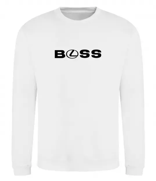 Світшот Lexus boss Білий фото
