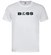 Мужская футболка Lexus boss Белый фото