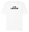 Футболка Оверсайз I <3 Lexus Білий фото