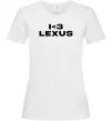 Жіноча футболка I <3 Lexus Білий фото