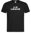 Мужская футболка I <3 Lexus Черный фото