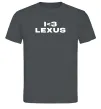 Мужская футболка I <3 Lexus Графит фото