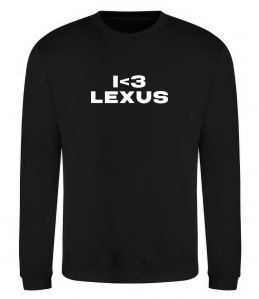 Свитшот I <3 Lexus