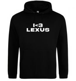 Мужская толстовка (худи) I <3 Lexus