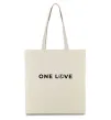 Эко-сумка Lexus one love Бежевый фото