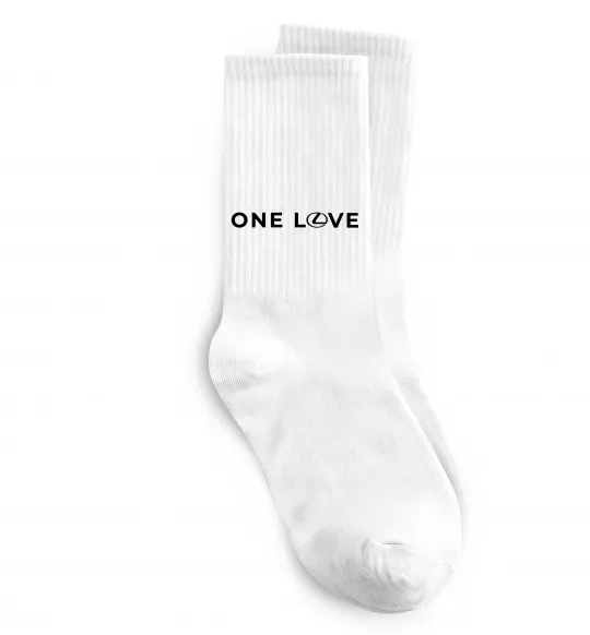 Носки Lexus one love Белый фото