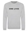 Свитшот Lexus one love Серый меланж фото