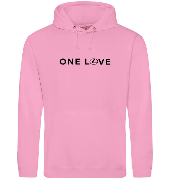 Женская толстовка (худи) Lexus one love Розовый фото
