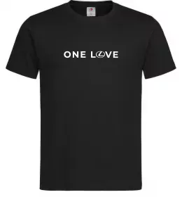 Мужская футболка Lexus one love Черный фото