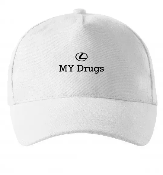 Кепка Lexus my drug Білий фото