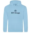 Мужская толстовка (худи) Lexus my drug Голубой фото