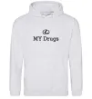 Жіноча толстовка (худі) Lexus my drug Сірий меланж фото