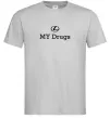 Мужская футболка Lexus my drug Серый фото