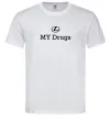 Мужская футболка Lexus my drug Белый фото