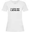 Жіноча футболка Love my lexus Білий фото