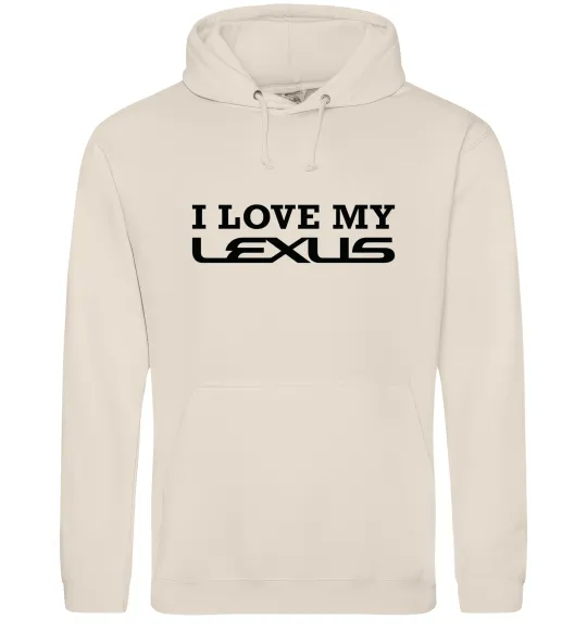 Мужская толстовка (худи) Love my lexus Таш фото