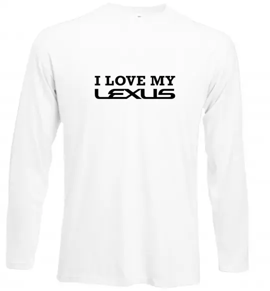 Лонгслів Love my lexus Білий фото