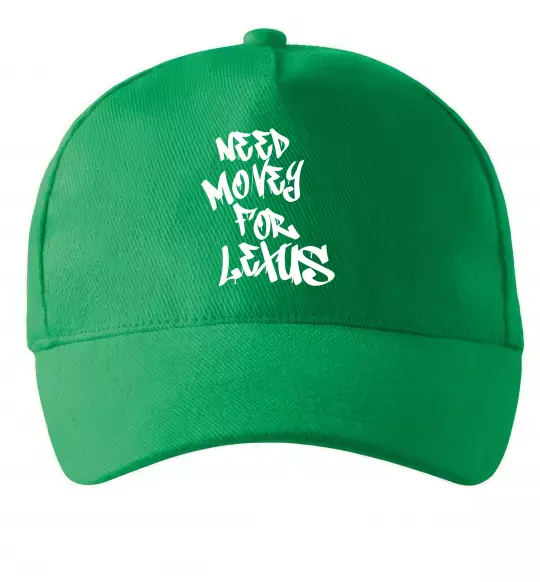 Кепка Need money for Lexus Зеленый фото