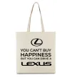 Эко-сумка You can drive Lexus Бежевый фото