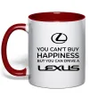 Чашка с цветной ручкой You can drive Lexus Красный Чашка с цветной ручкой You can drive Lexus Красный фото