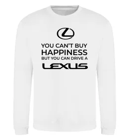 Світшот You can drive Lexus Білий фото
