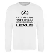 Свитшот You can drive Lexus Белый фото