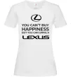 Жіноча футболка You can drive Lexus Білий фото