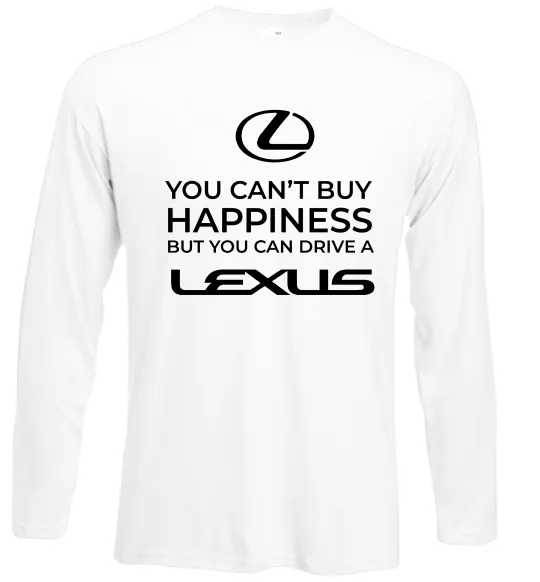 Лонгслив You can drive Lexus Белый фото