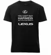 Мужская премиум футболка You can drive Lexus Черный фото