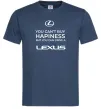Мужская футболка You can drive Lexus Темно-синий фото