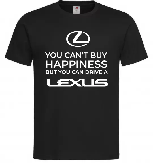 Мужская футболка You can drive Lexus Черный фото