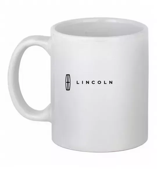 Чашка керамическая Lincoln Белый фото