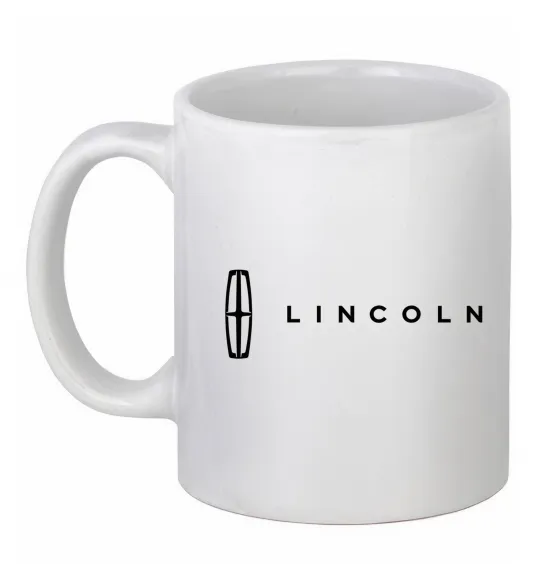 Чашка керамическая Lincoln Белый фото