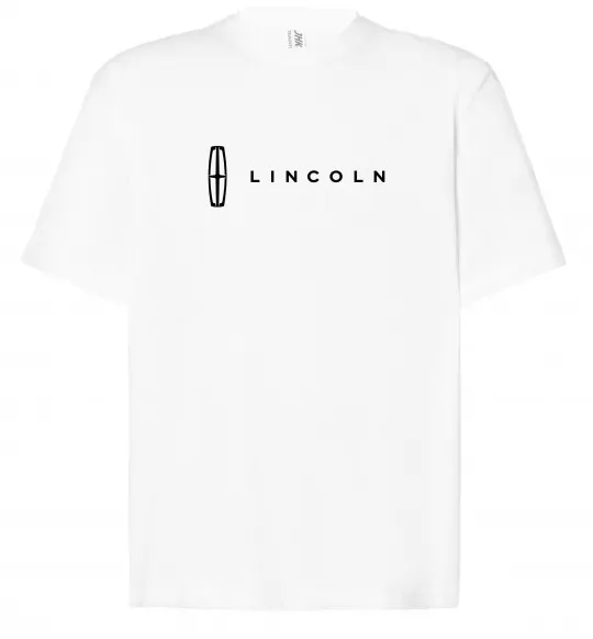 Футболка Оверсайз Lincoln Белый фото