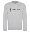Свитшот Lincoln Серый меланж фото
