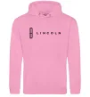 Чоловіча толстовка (худі) Lincoln Рожевий фото