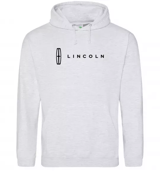 Жіноча толстовка (худі) Lincoln Сірий меланж фото